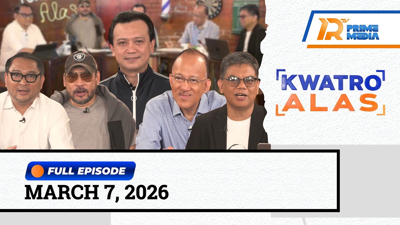 Antonio Trillanes IV sa KWATRO ALAS (Full Episode) | MARCH 7, 2026