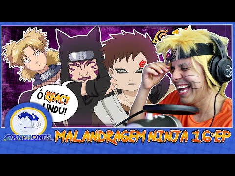 Naruto reage a Naruto Passa o Pergaminho! (Parte-1) -|- Malandragem Ninja 16°Ep [Voice Makers]