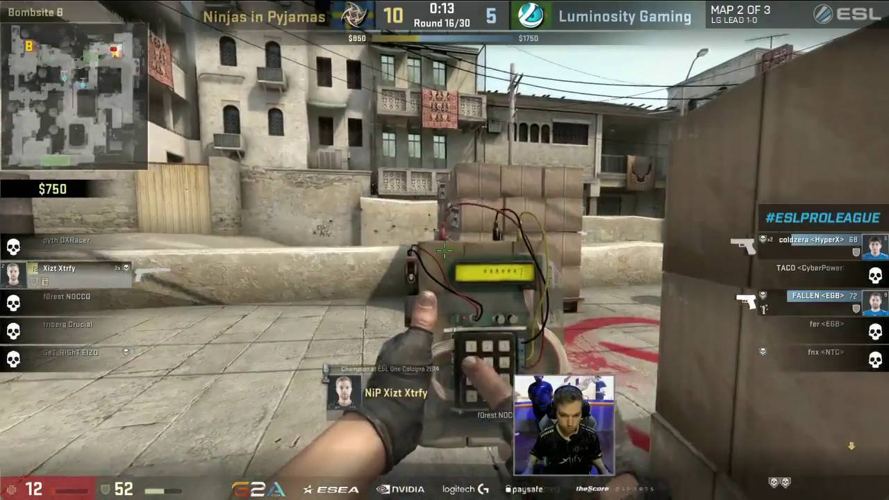 Xizt | Clutch vs LG | NiP vs LG | CSGO