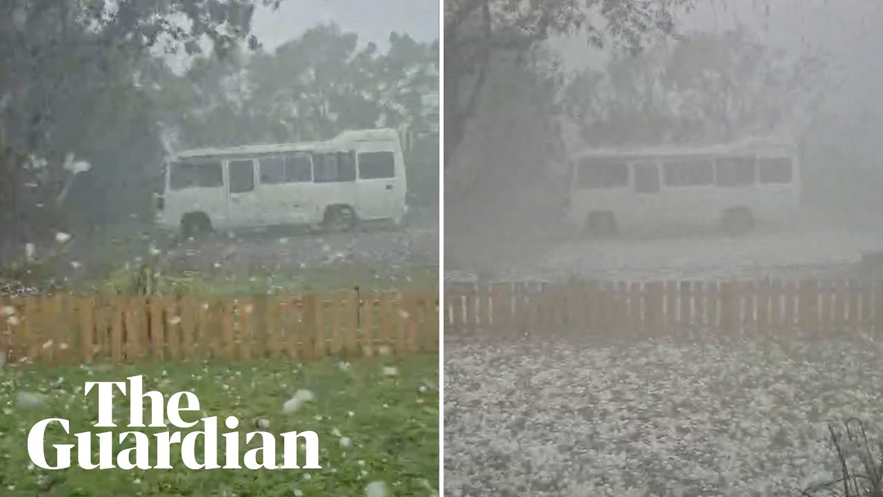 Massive hail hits south-east Queensland as severe storms ravage state ...