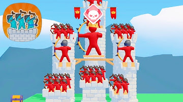 Archery Bastions : Castle War Gameplay Walkthrough Part - 1 (Android, ios)
