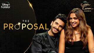 The Proposal | Hotstar Specials Koffee With Karan S8 | Deepika P. Ranveer S. | DisneyPlus hotstar