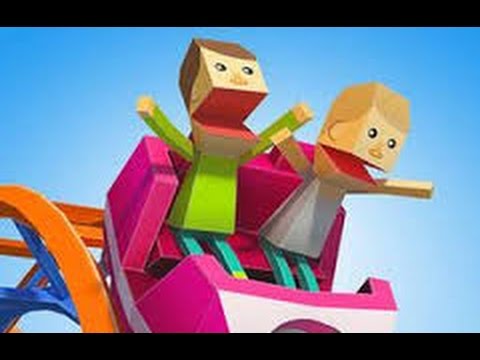 Rollercoaster Creator Express - Gamplay (Mobile Game)