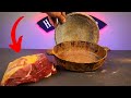 RESTORATION JUICY PUBG PAN - Cooking Rusty Steak  in to a Rusty Pan 🤔
