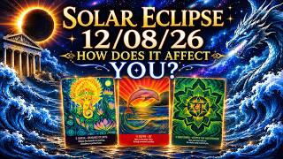 🌊🌑 THE 12/08 SOLAR ECLIPSE — HOW IT AFFECTS YOU | Pick a Card Tarot Reading