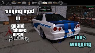 How to install Tuning mod in GTA SAN ANDREAS