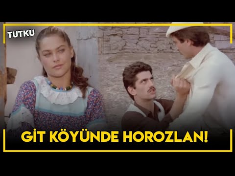 Şerif Ali, Hacer'e Horozlanan Horozun İbiğini Kesiyor:) - Tutku Filminden!