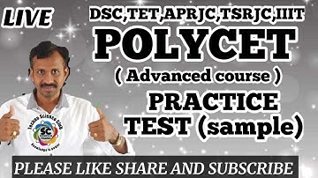 POLYCET ADVANCED COURCE | SAMPLE PRACTICE TEST