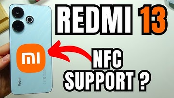 Does Redmi 13 have NFC?