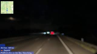 Live! 680km mit dem 40-Toner! Isernhagen(Hannover) - Ottobrunn(München)