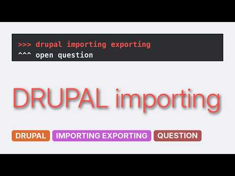 Drupal: Import users into Drupal with data from a CSV file (4 Solutions!!)
