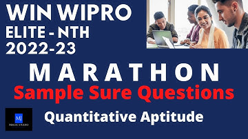 WIPRO Aptitude Questions and Answers - SAMPLE QUESTIONS for Practice - MJ - MUST DO