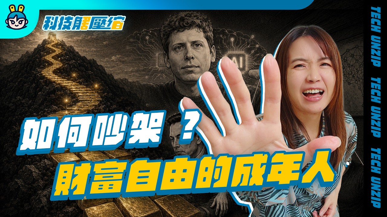 【科技解壓縮 EP03】馬斯克 vs OpenAI 世紀官司落幕！Sam Altman（阿特曼） 到底背叛了誰？