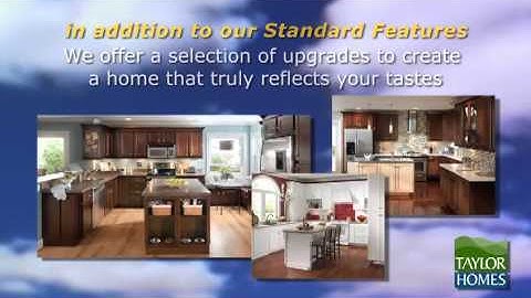 Custom built homes from Taylor Homes are fully customizable to fit your needs