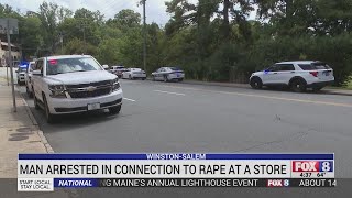 Man arrested for raping woman at Winston-Salem store