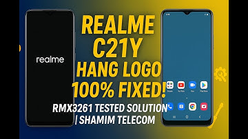 Realme C21Y RMX3261 Hang Logo Solution | 100% Tested Fix Firmware Flash File | Realme C21Y Dead Fix