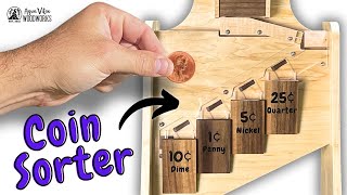 Famous CNC Woodworking: Building a Self Sorting Piggy Bank Profile
