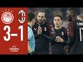 Highlights Olympiacos 3-1 AC Milan - Matchday 6 Group F Europa League 2018/19