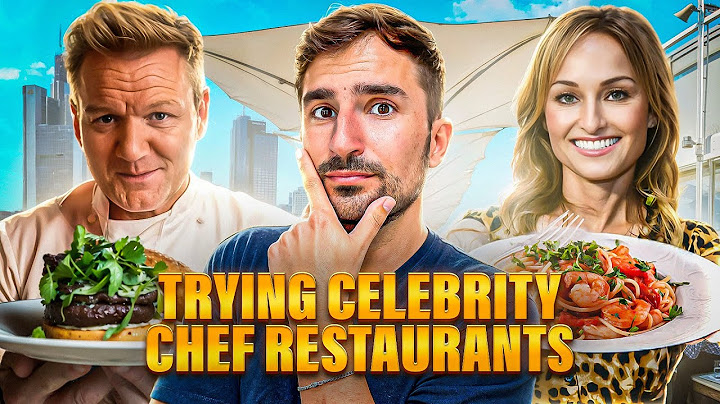Trying Celebrity Chef Restaurants (The Good, The Bad, The Ugly)