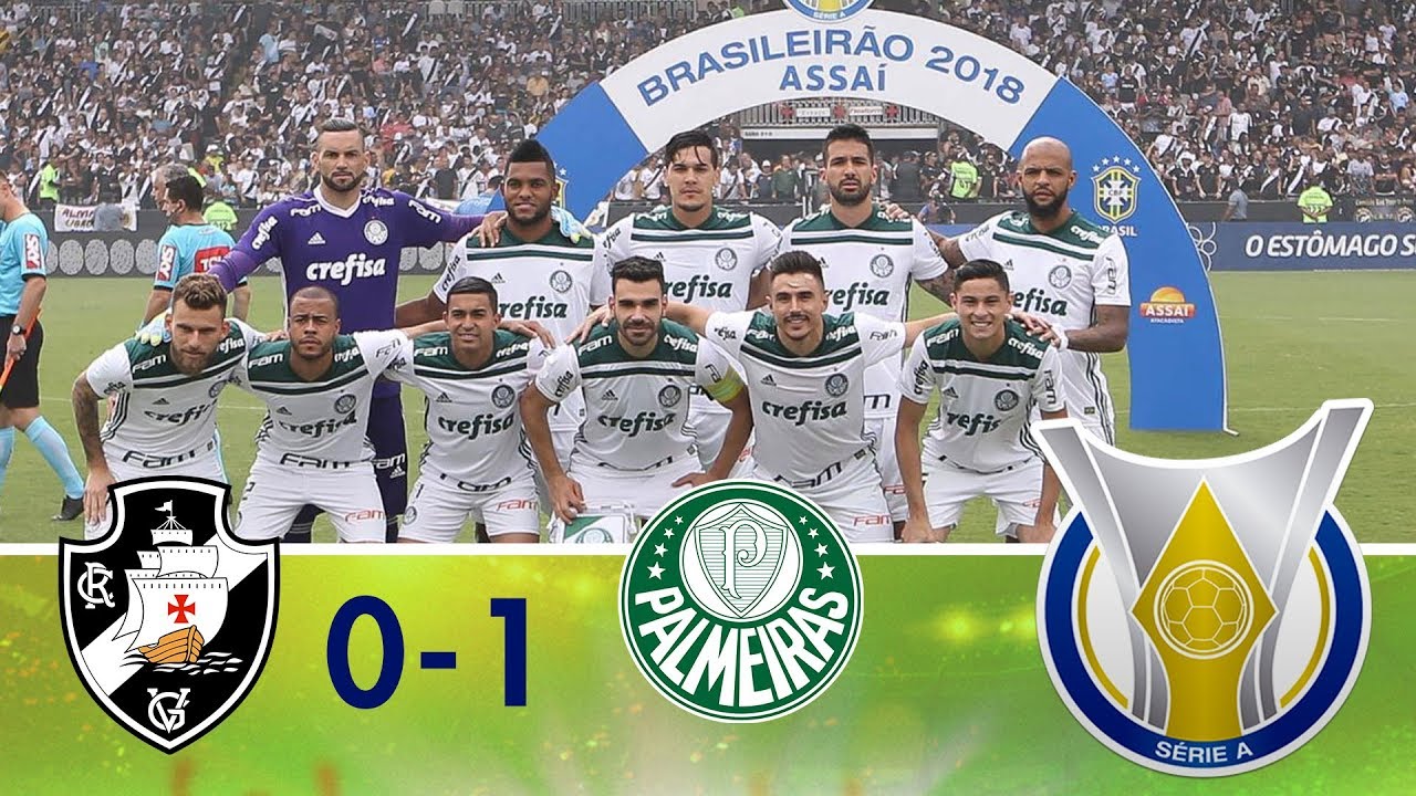 Vasco 1 x 2 Palmeiras - 06/11/19 - Brasileirão - Futebol JP 