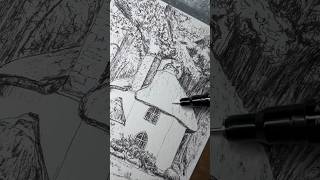 How to Add Texture with Ink #drawing #fun