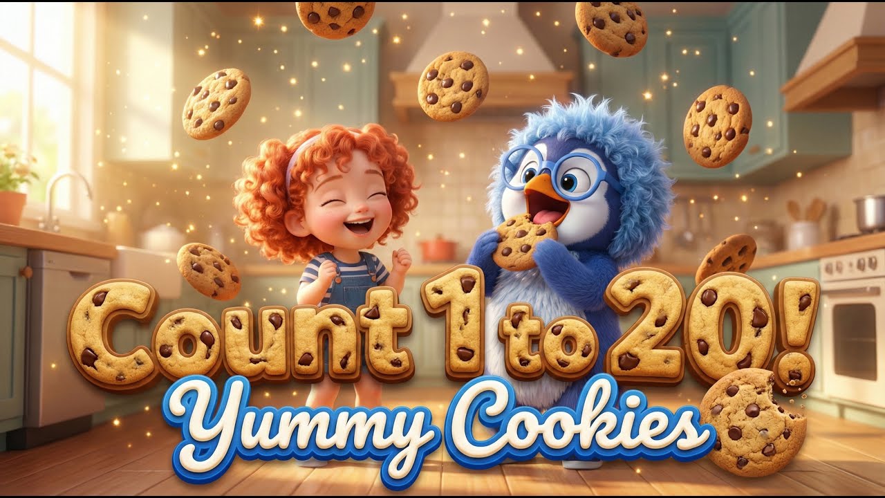 Learn Numbers 1-20 | Count with Cookies with Yomirya and Mastaa™