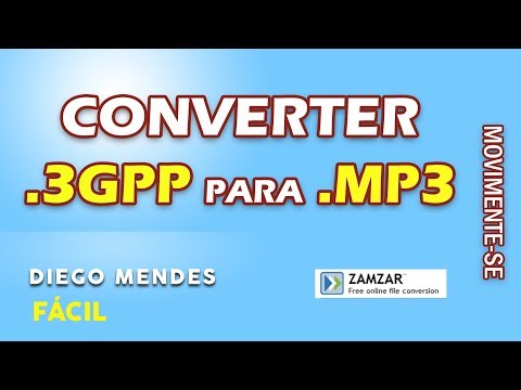 Converter 3gpp em mp3