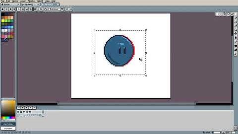 how to make glitch effect in aseprite