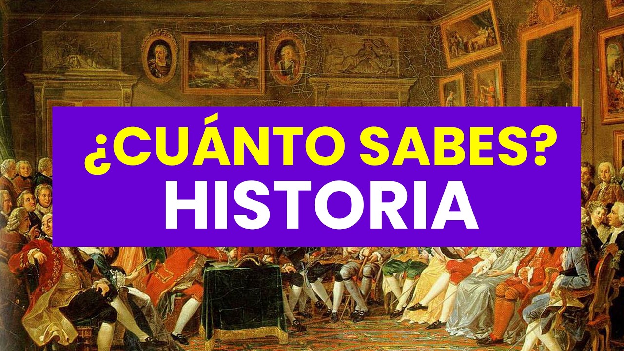 50 Preguntas de Historia SIN OPCIONES🏛️🤓 - ¿Cuánto Sabes de Historia Universal? | 50 Preguntas ✅
