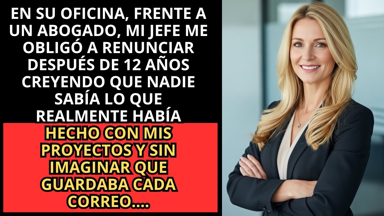 Jefe me obligó a renunciar después de 12 años - Peor error. su abogado no deja de llamar...