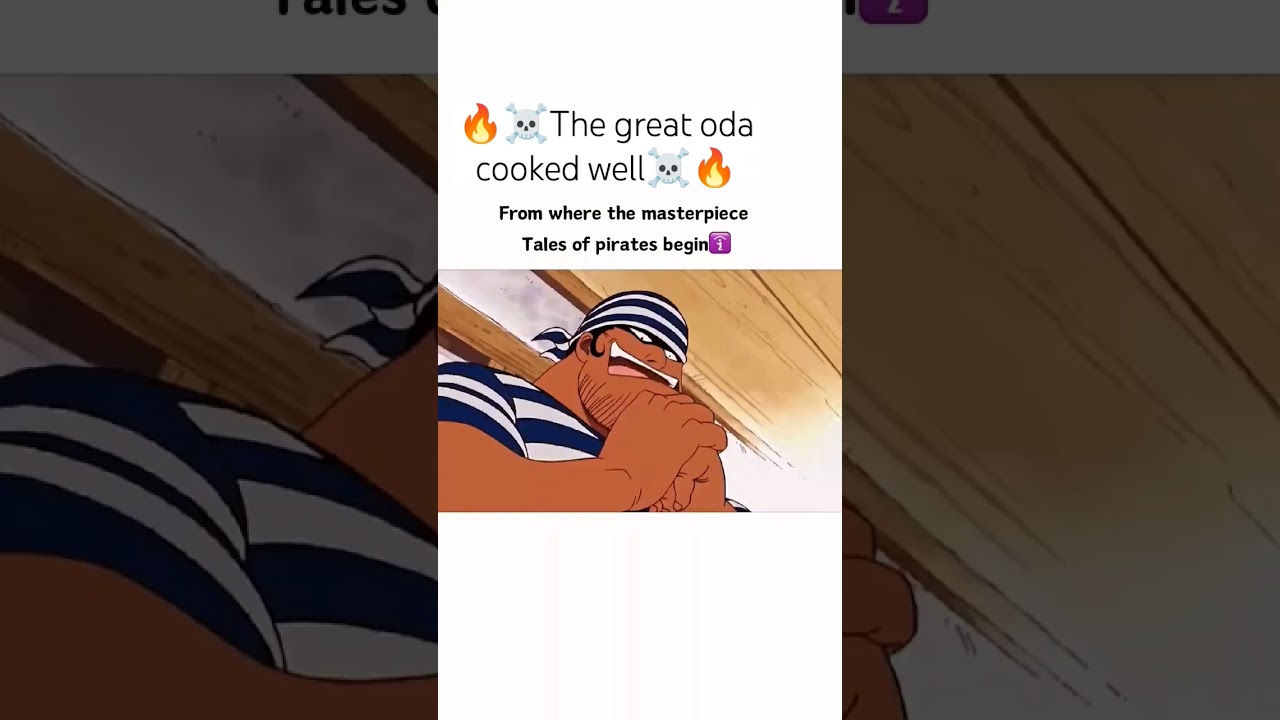 Oda cooked the masterpiece🔥☠️ 