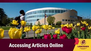 Accessing Articles Online 2026