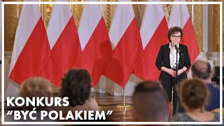 Wystąpienie Marszałek Sejmu Podczas Xi Gali Konkursu Być Polakiem