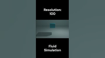 Fluid Simulation #fluidsimulation #blender #blender3d #shorts #satisfying