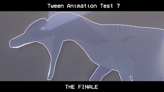 Tween Animation Test 7: THE FINALE | ft. Caerulueosuchus philippinensis
