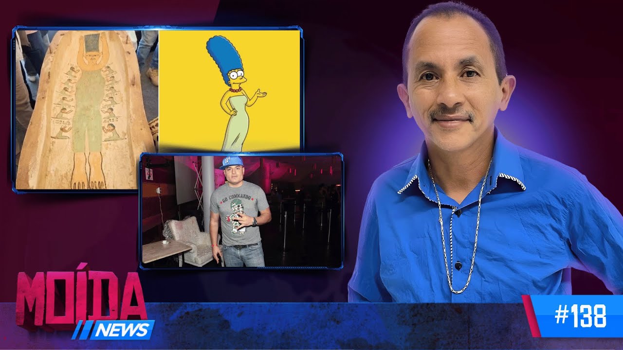 MoídaNews #138› Canetinha azul vem ai!/ Carlinhos Mendigo é preso/ 'Marge Simpson' aparece em caixão