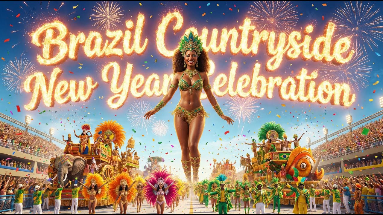 Brazil Countryside New Year Celebration Full Event Coverage