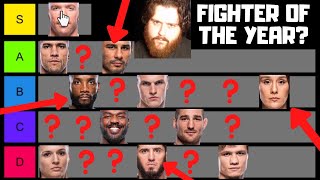 The REAL UFC Fighter Of The Year 2023 Tier List! Makhachev? Strickland? O'Malley?