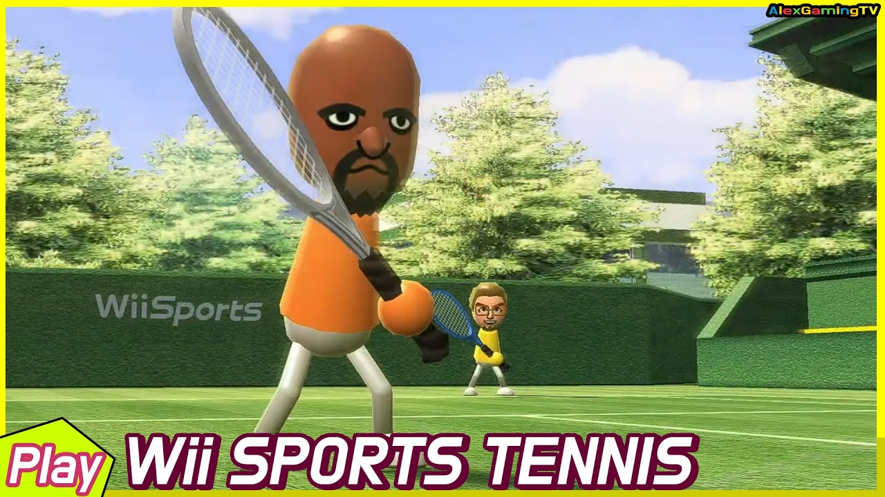 Wii Sports Tennis (Wii, #66) Player Alexgaming with Matt( 2 Round Match ) |  AlexGamingTV