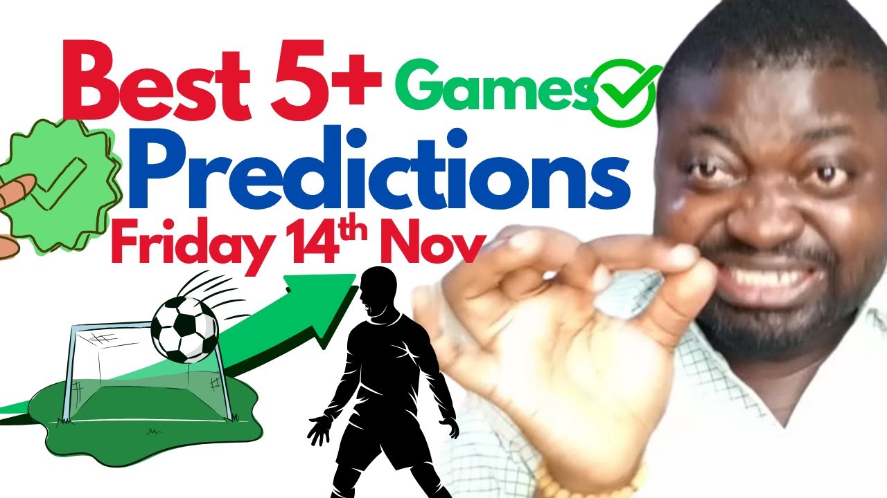 Лучшие прогнозы на пятницу, 14 ноября 2025 года. Как делать ставки на сегодняшние футбольные матчи