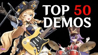 Top 50 Most Popular Genshin Impact Demos