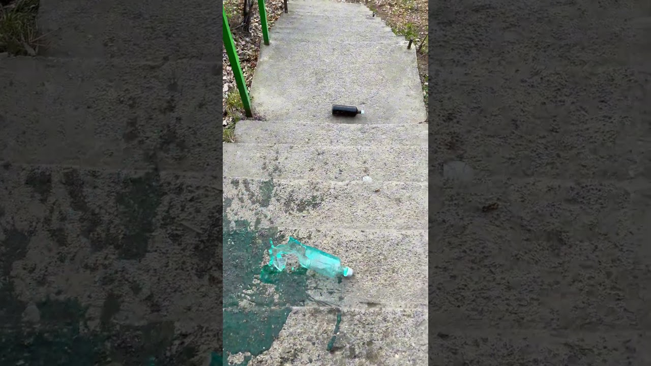 💣 This Bottle Break Was Completely Unexpected! #shorts #shock #viral