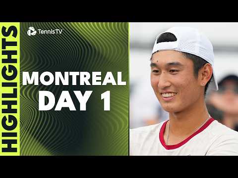 Munar Battles Hijikata, Shang Plays Vallejo | Montreal 2026 Day 1 Highlights