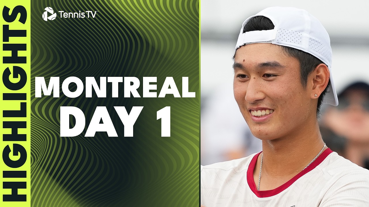 Munar Battles Hijikata, Shang Plays Vallejo | Montreal 2026 Day 1 Highlights