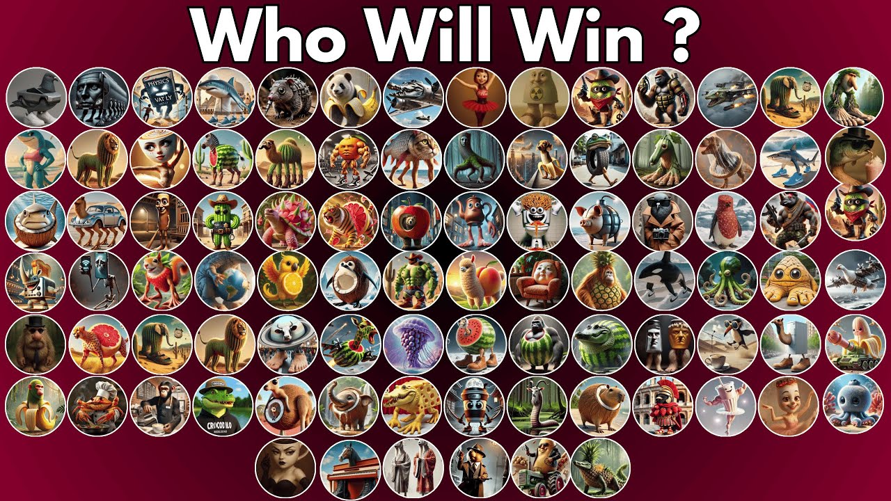 ALL 90 Italian Brainrot Survival Marble Race In Algodoo