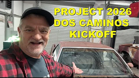 Project 2026 Dos Caminos our $2000.00 daily driver project , a Classic Hot Rod@UncleTonysGarage