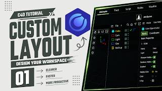 Custom Cinema4D Layout Setup — Faster Workflow Guide (Ep. 01)