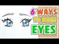 ☆ HOW TO DRAW 6 TYPES OF EYES || Tutorial! ☆