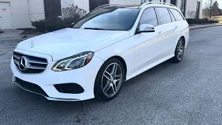 2016 Mercedes E350 4Matic AMG Sport Wagon available for sale at InternationalEuropean.com
