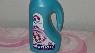 Testing the New #actisoft Colored Liquid Detergent in Blacks & Darks  PFLEGELEICHT PLUS 40°